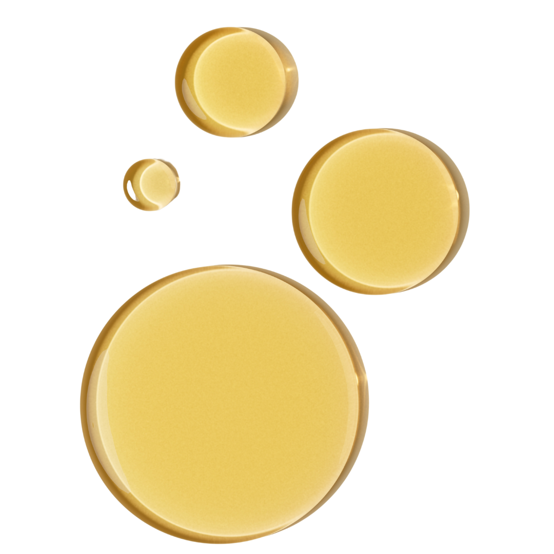 Vitamin E oil droplets